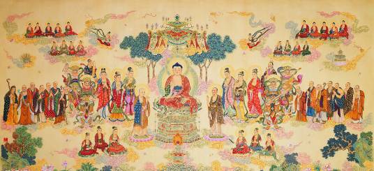 极乐世界（阿弥陀佛的国土名）