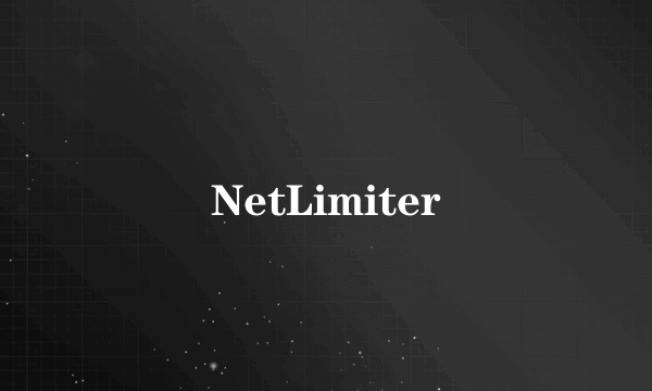 NetLimiter