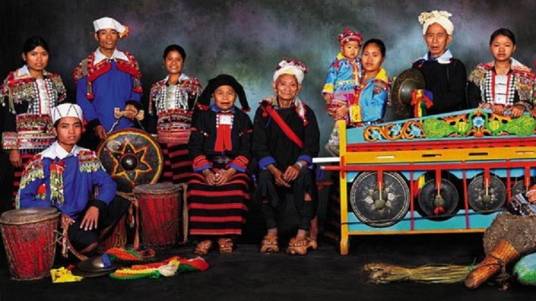 德昂族（中国和缅甸交界地区的山地少数民族）