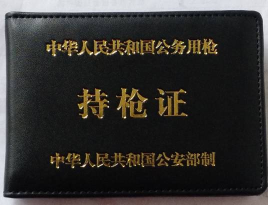 持枪证