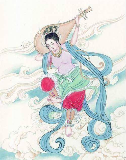 素女（中国传统神话中的音乐女神）