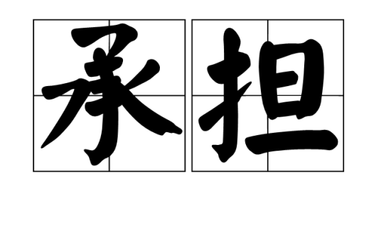 承担（汉语词语）