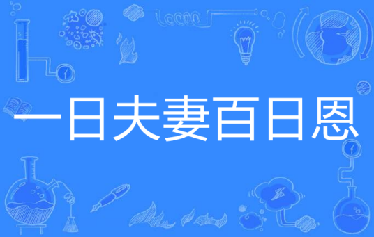 一日夫妻百日恩（汉语词语）