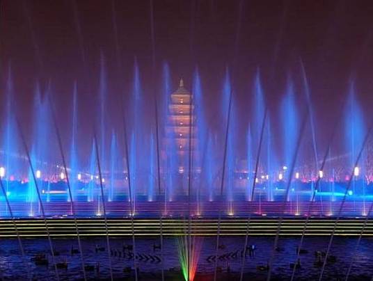 大雁塔音乐喷泉