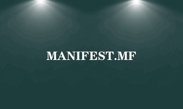 MANIFEST.MF