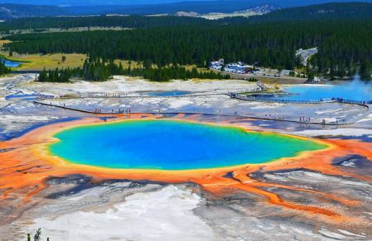 黄石超级火山群