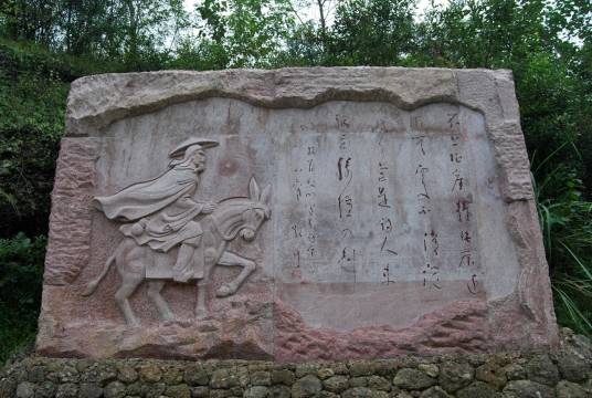 剑门道中遇微雨