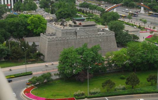 建国门（日伪统治时期兴建的城门）