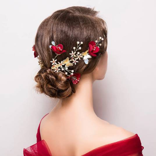 头饰（佩戴在头上的饰品）