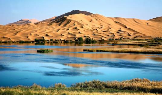 巴丹吉林沙漠(内蒙古自治区阿拉善盟境内沙漠)