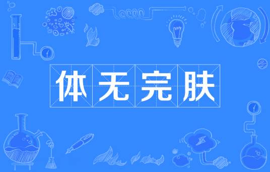 体无完肤（汉语成语）