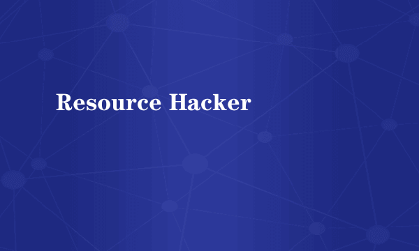 Resource Hacker