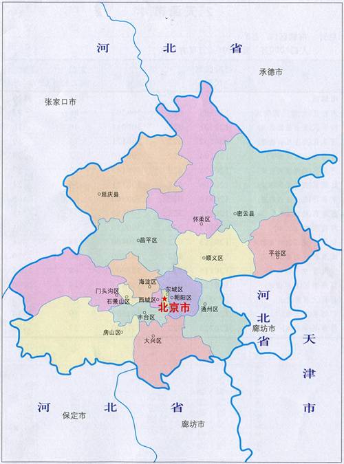 北京郊区（北京市管辖的主城区外围区域）