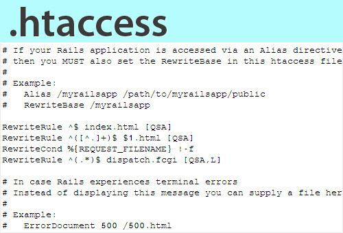 htaccess