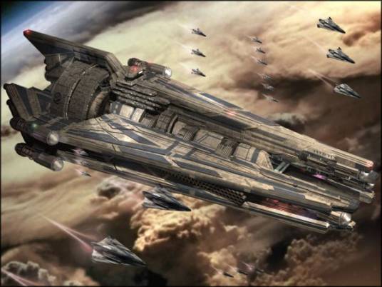 星际战舰（用于行星之间的星际战争武器）