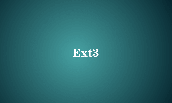 Ext3