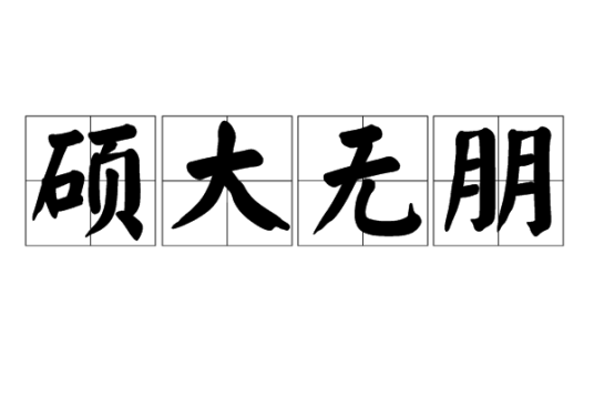 硕大无朋