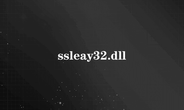 ssleay32.dll