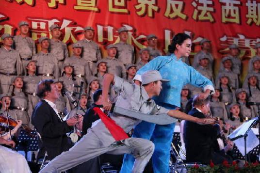 在太行山上(1938年张曙、林路、赵启海等演唱的歌曲)