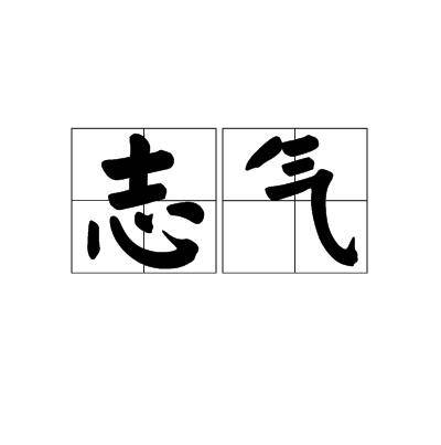 志气（汉语词语）