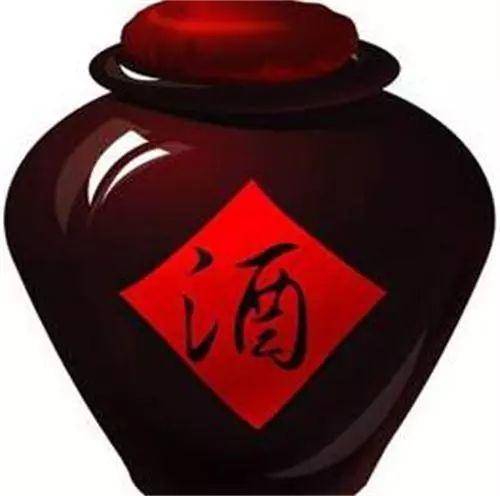 老酒(存放时间较长的酒的统称)