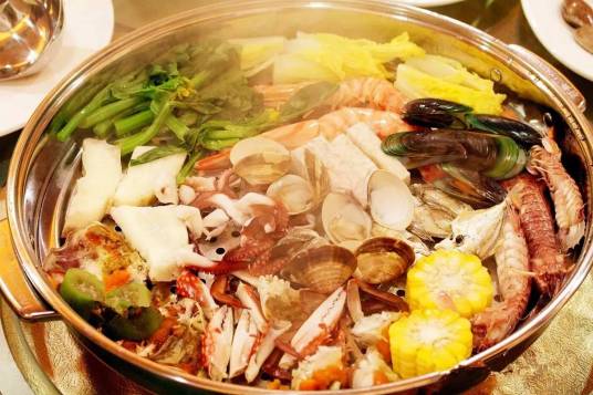 海鲜火锅