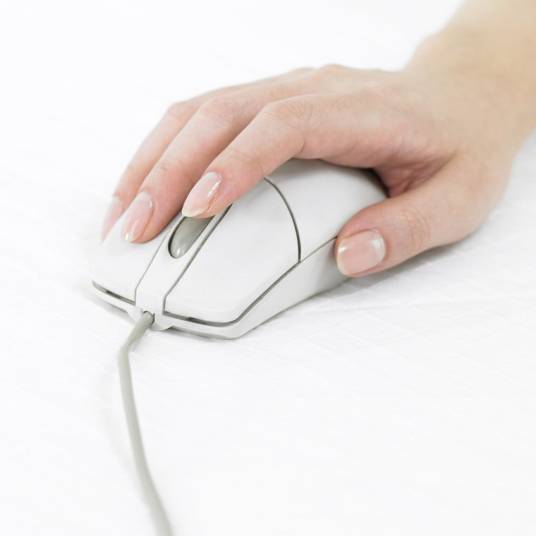 鼠标单击变双击