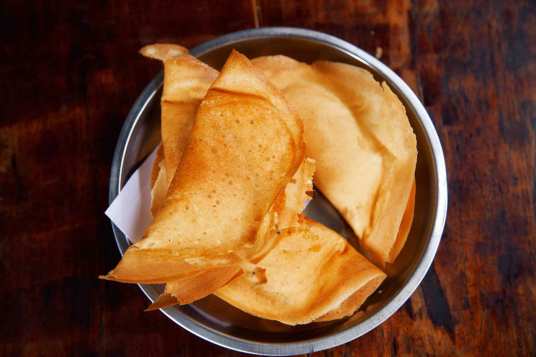 蛋烘糕(成都名小吃)