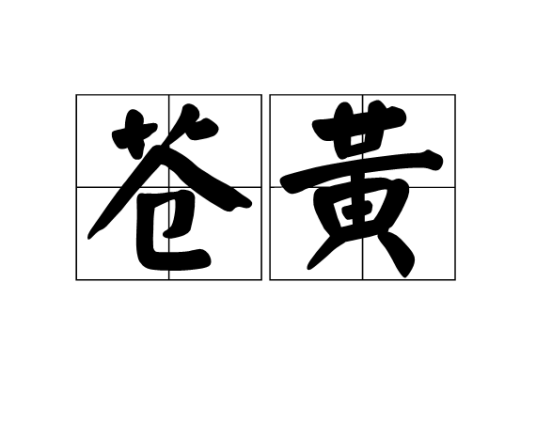 苍黄（汉语词语）