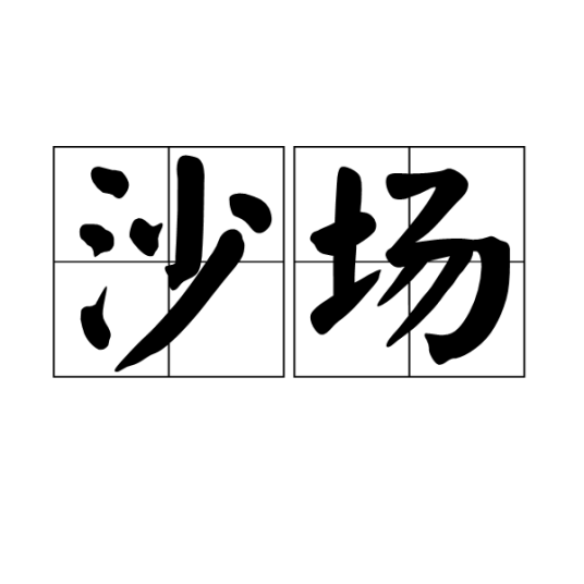 沙场（汉语词汇）