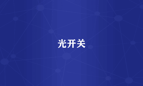 光开关