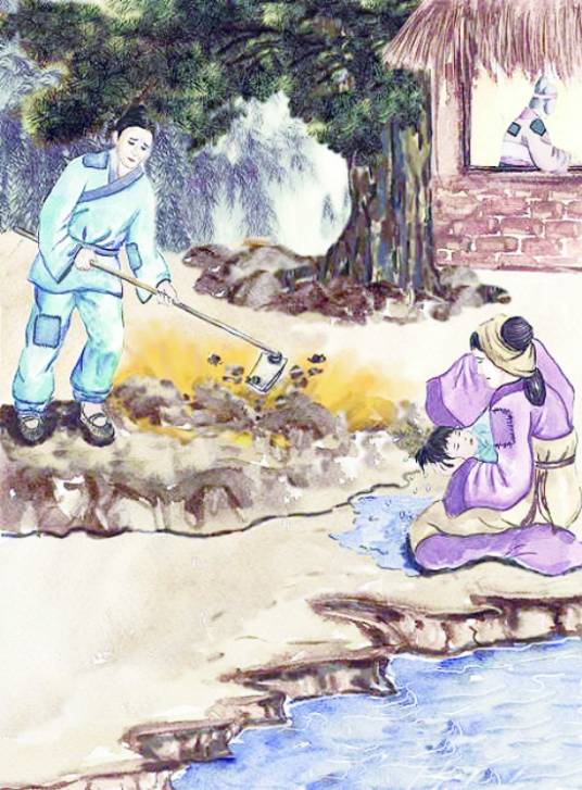 埋儿奉母（典故）