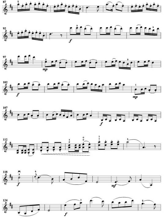 新春乐（茅沅编曲的小提琴曲）