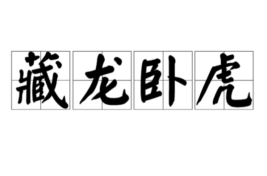 藏龙卧虎（汉语成语）