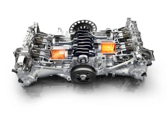 水平对置发动机