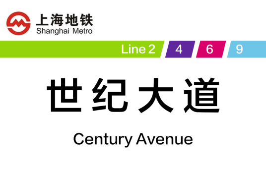 世纪大道站（中国上海市浦东新区境内地铁车站）
