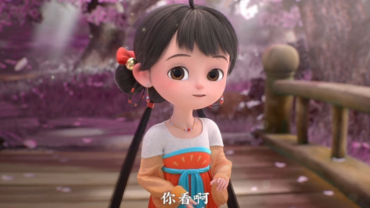 小铃铛（国产3D动画《阿巳与小铃铛》衍生动画系列中女主角）