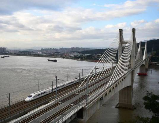 向莆铁路闽江特大桥