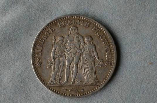 法国大力神银币